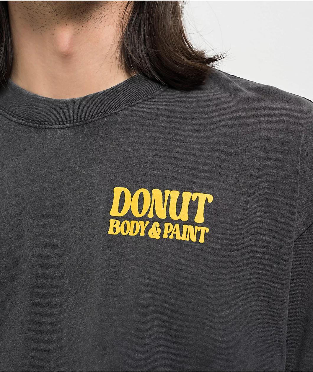 Donut Paint And Body 2 Black Wash T-Shirt Product Image