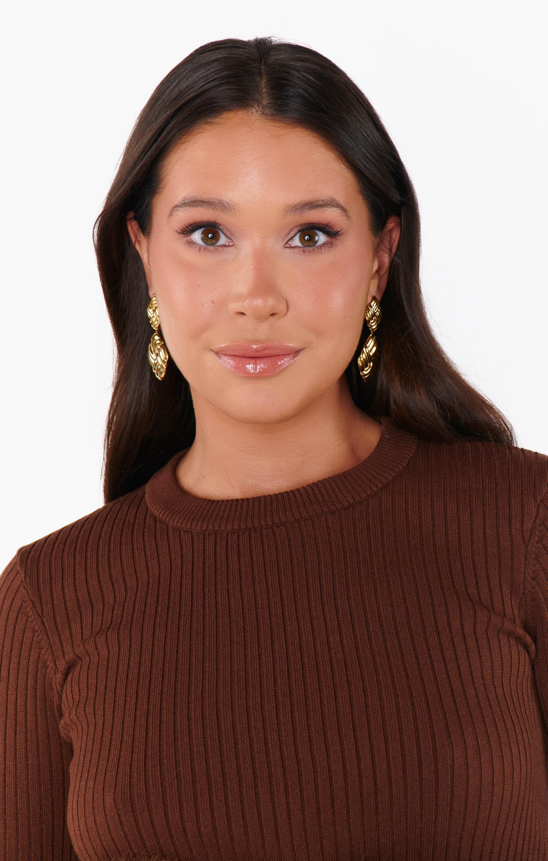 Petit Moments Liv Earrings ~ Gold Product Image