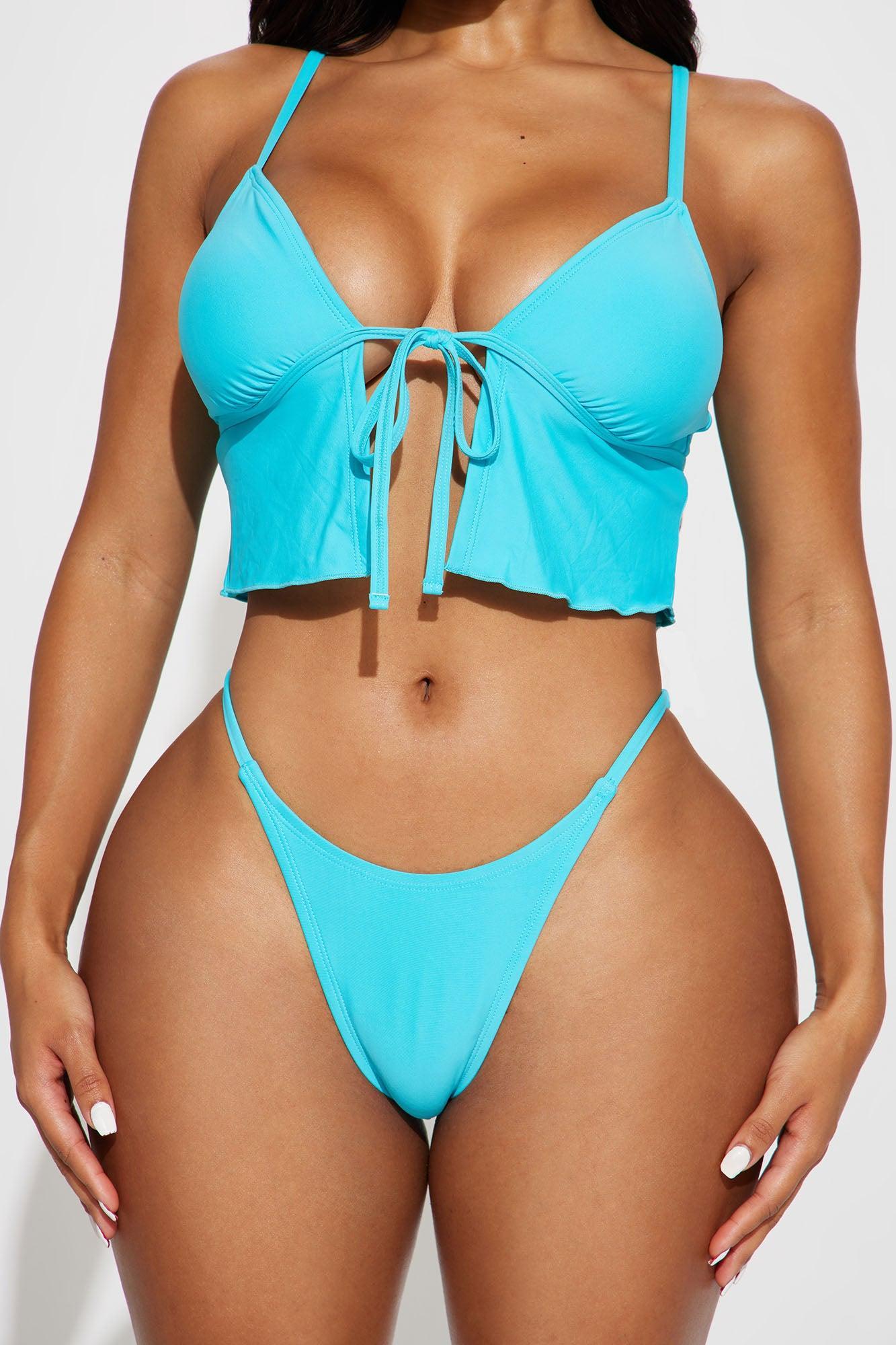 Island Time 2 Piece Bikini - Blue Product Image