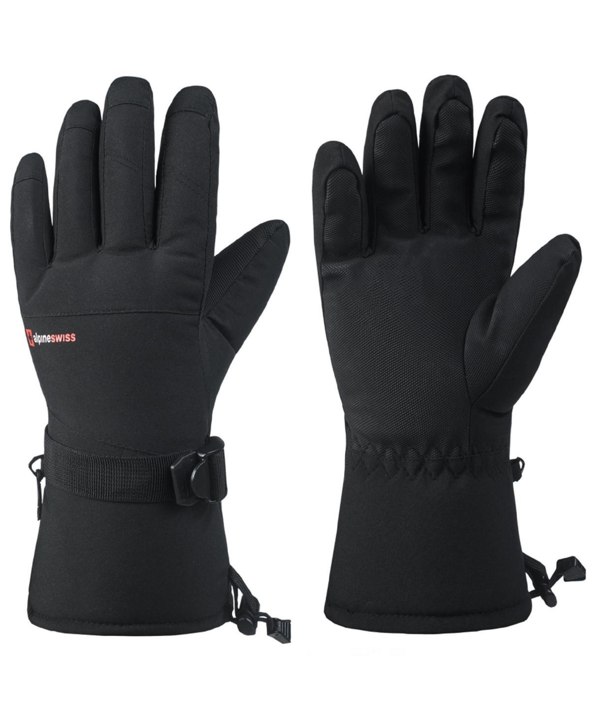 Alpine Swiss Mens Waterproof Ski Gloves Snowboarding 3M Thinsulate Winter Gloves Product Image