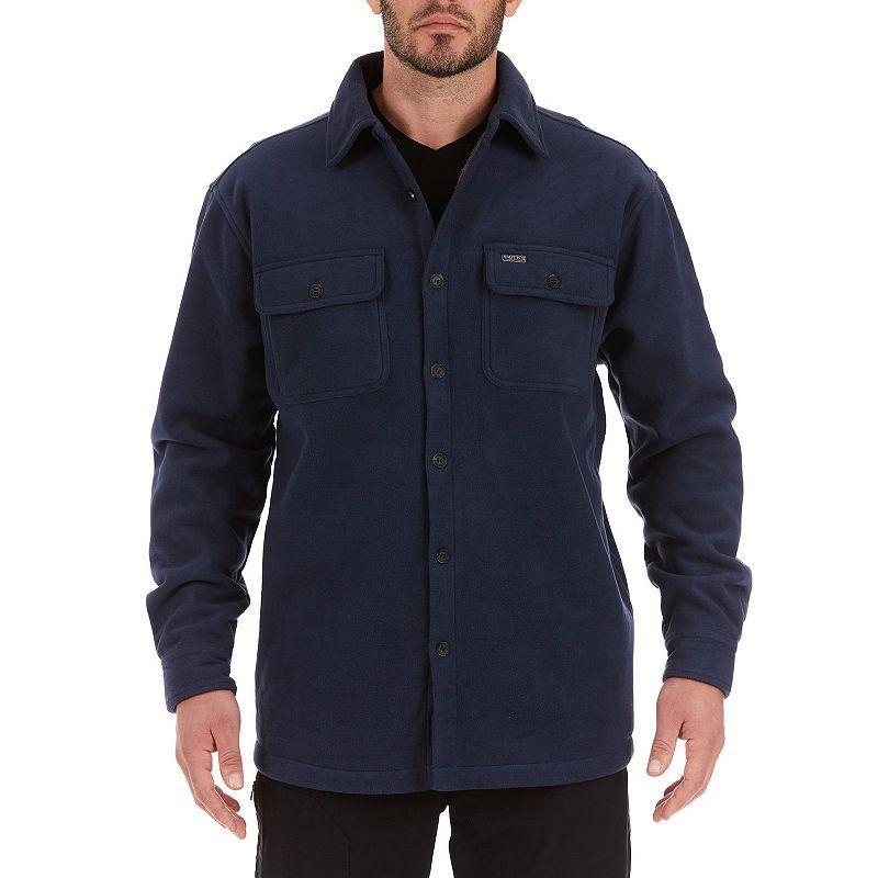 Smiths Workwear Mens Midweight Shirt Jacket, Medium , Black Product Image