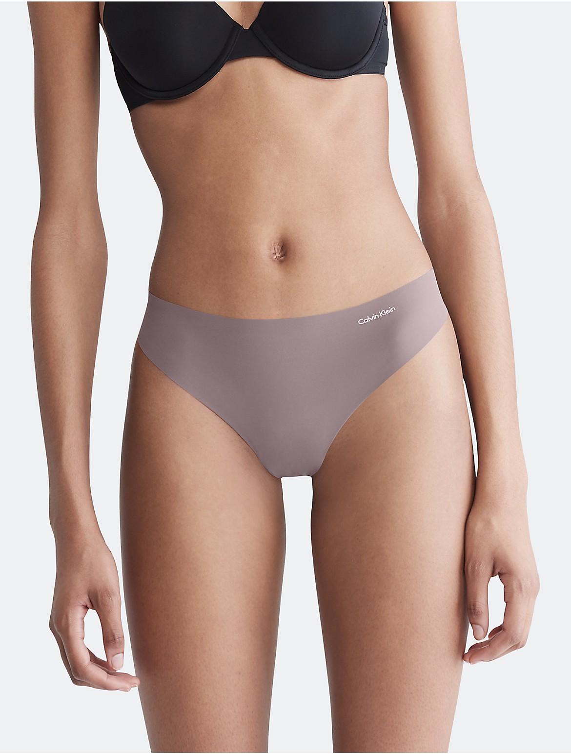 Calvin Klein Womens Invisibles Thong Underwear D3428 Product Image