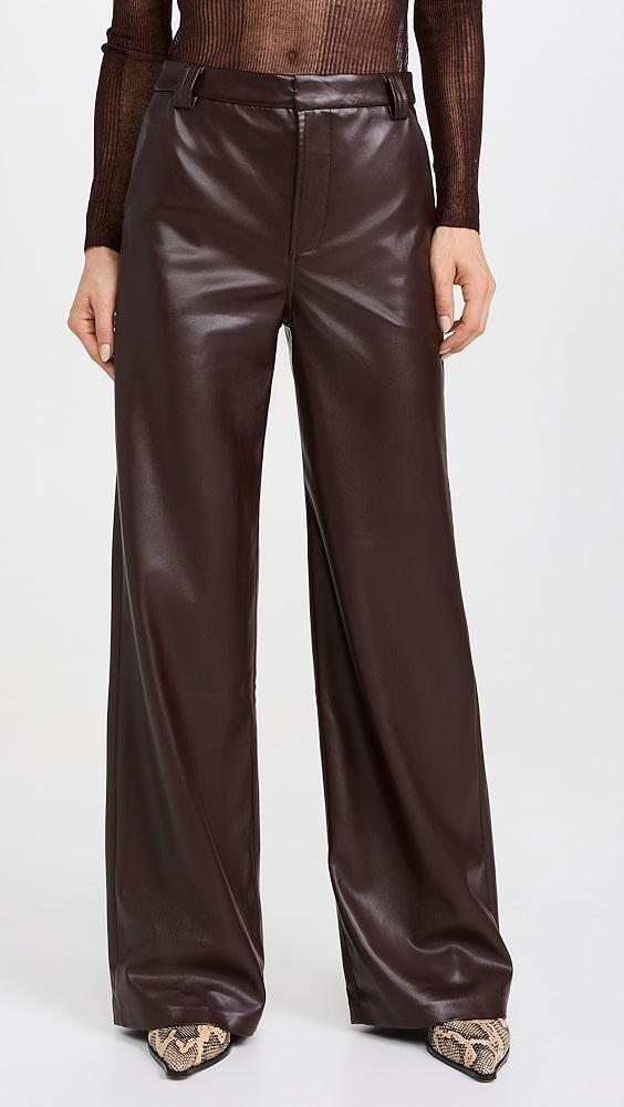 Joe's Jeans The Mia Vegan Leather Trousers | Shopbop Product Image