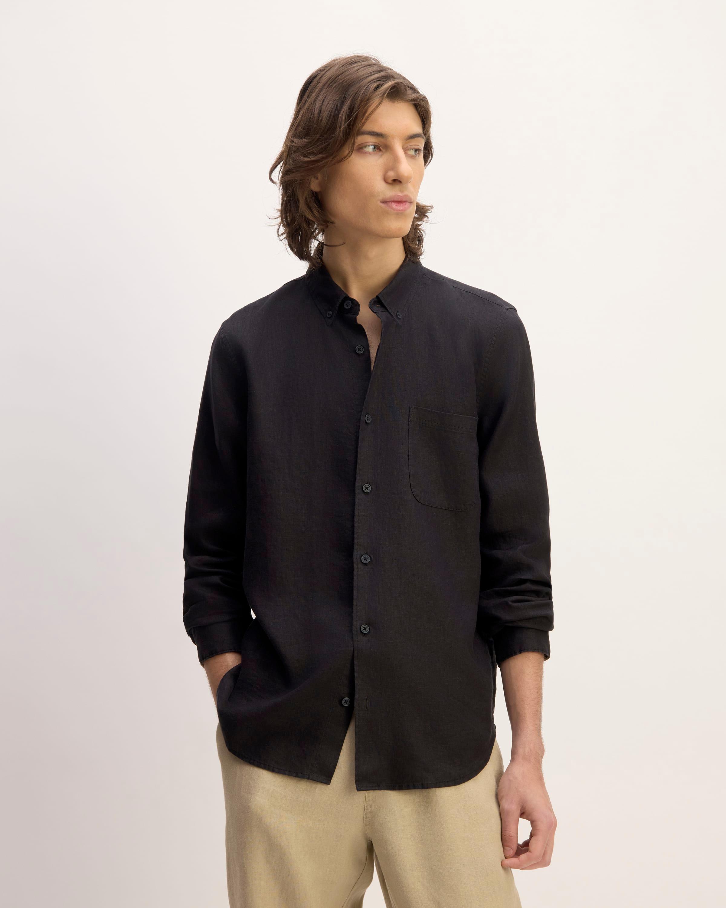 Mens Classic Shirt in Linen by Everlane Product Image