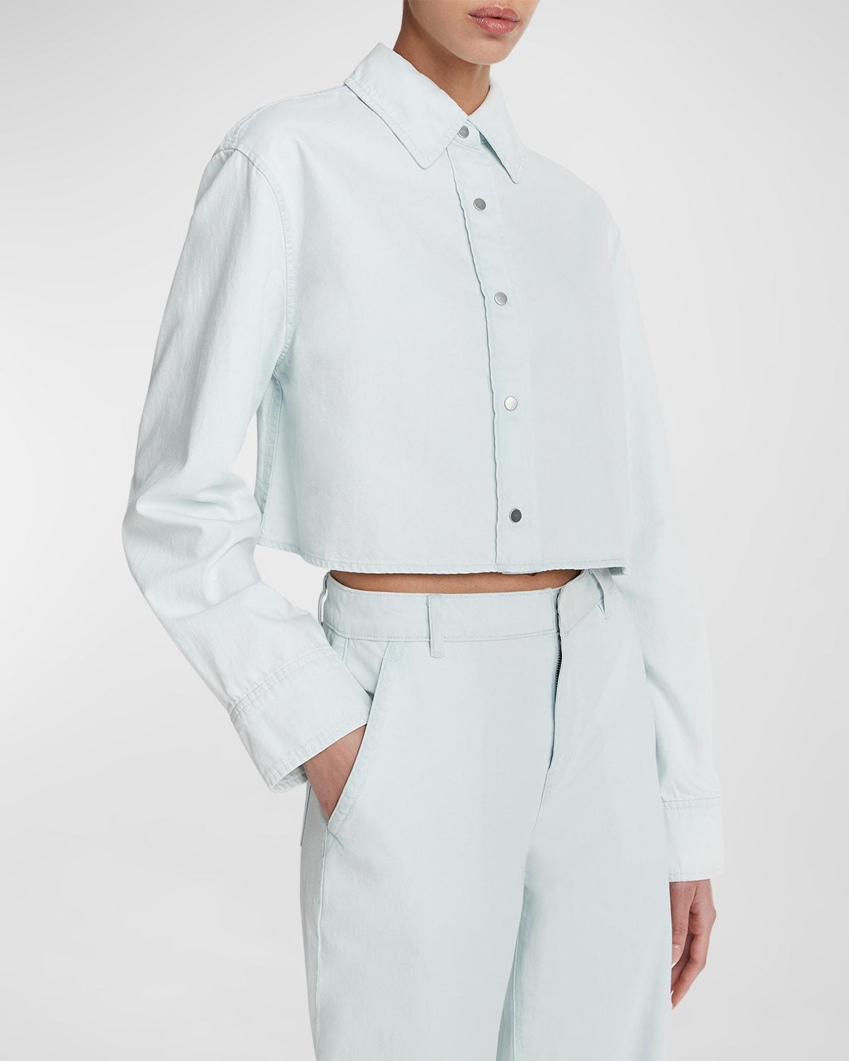 Spring Twill Cropped Shirt product image