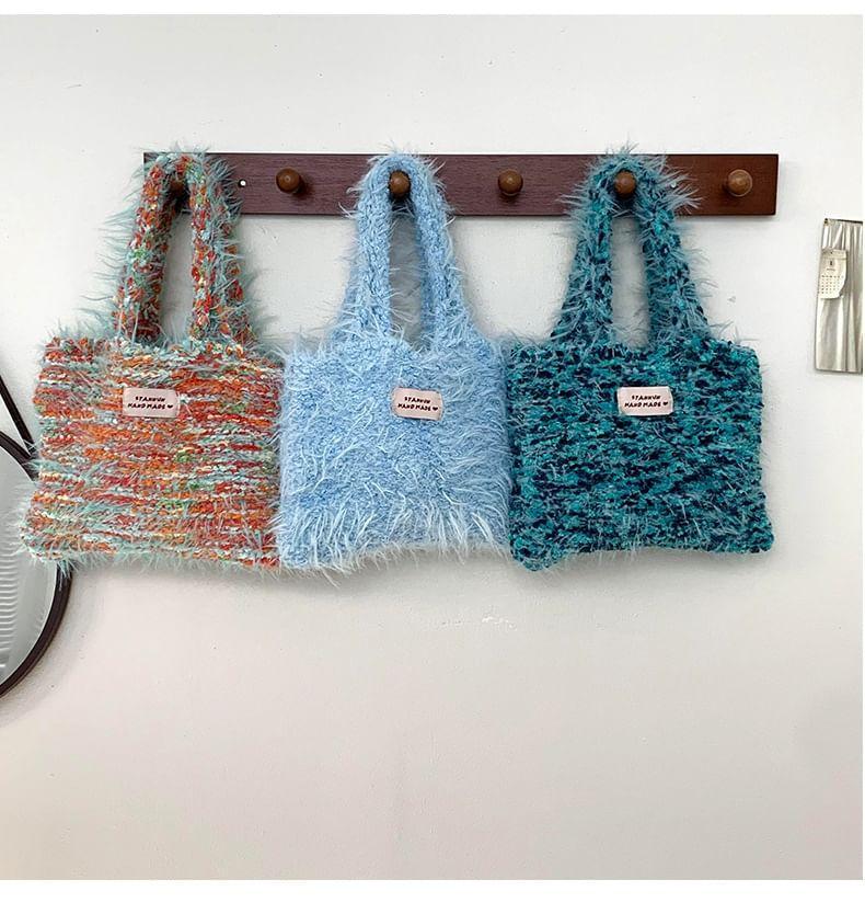 Fluffy Knit Hand Bag Product Image