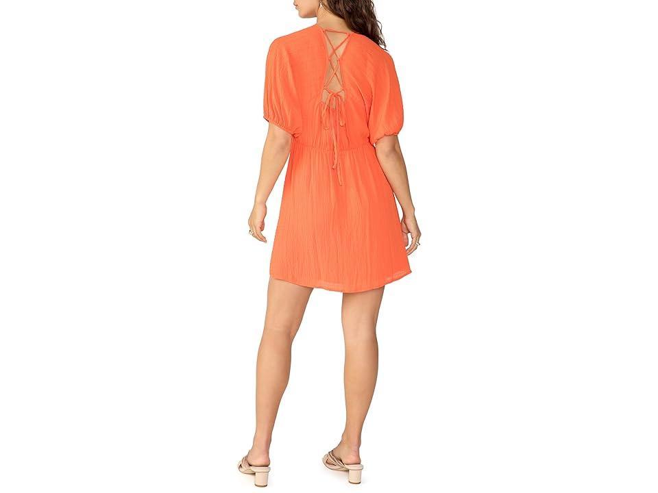 Sanctuary Open Back Playdress (Blood ) Women's Clothing Product Image