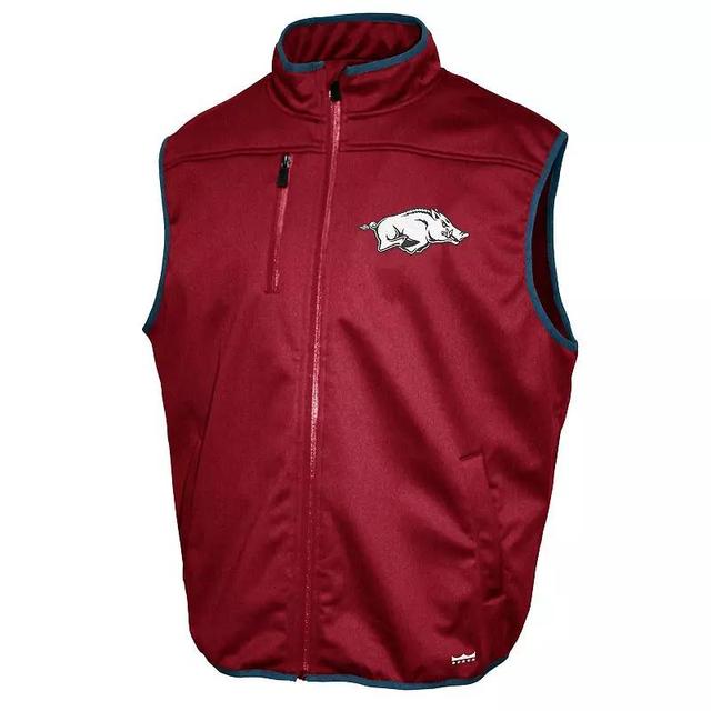 Mens Indiana Hoosiers Zip Up Softshell Vest Red Product Image