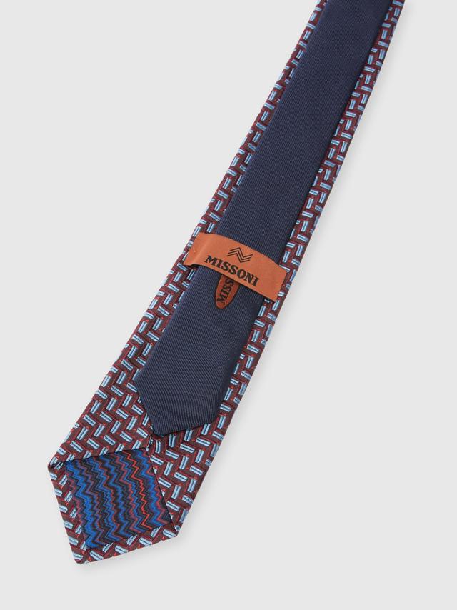 Patterned silk tie Product Image