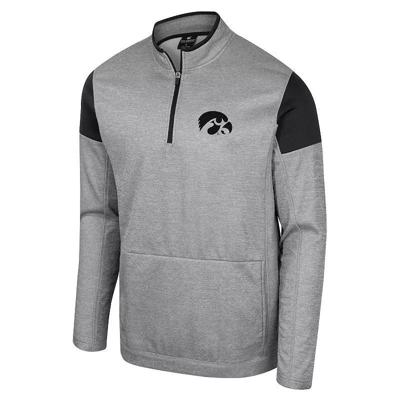 Mens Michigan State Spartans Cut & Sew Quarter Zip Product Image