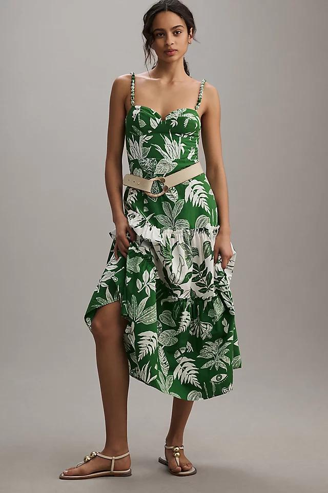 Farm Rio Forest Soul Mix Midi Dress Product Image