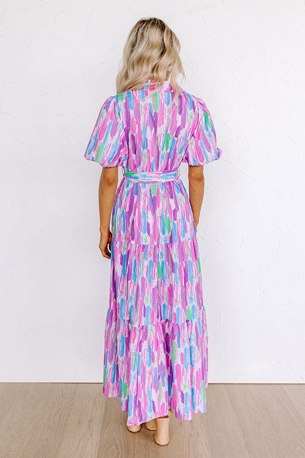 Happy Times Button Down Maxi Dress Product Image