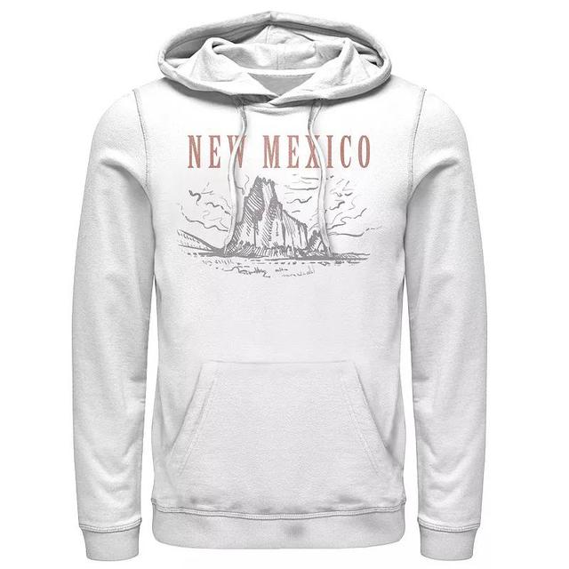 Mens New Mexico Tourism Poster Hoodie Product Image