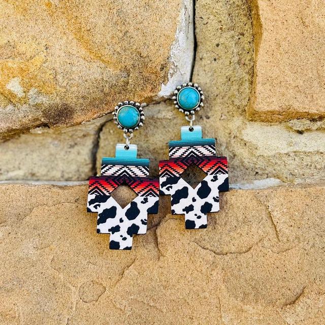 Aztec Ranch Earrings Product Image