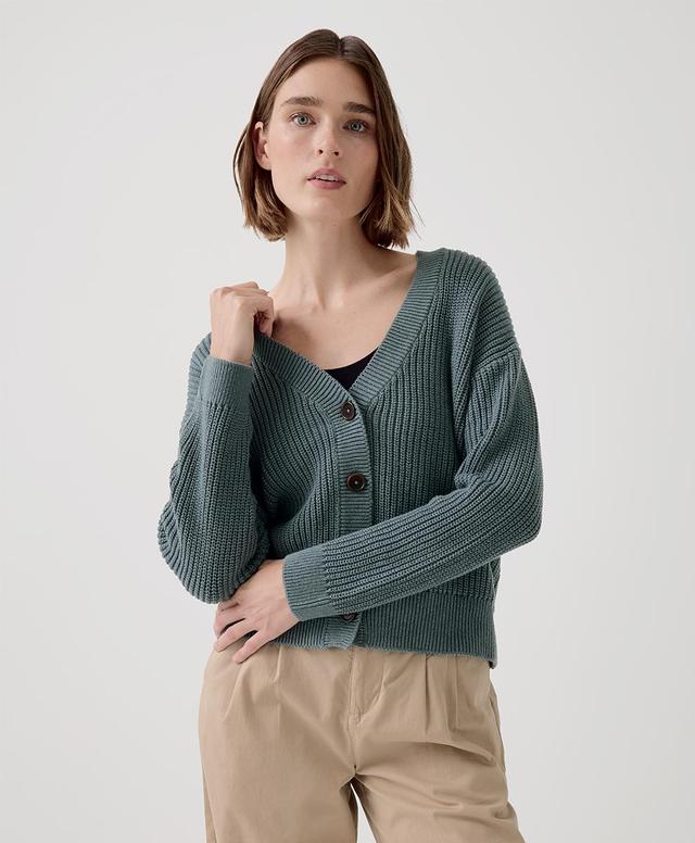 Womens Luxe Knit Cropped Cardigan 3XL Product Image