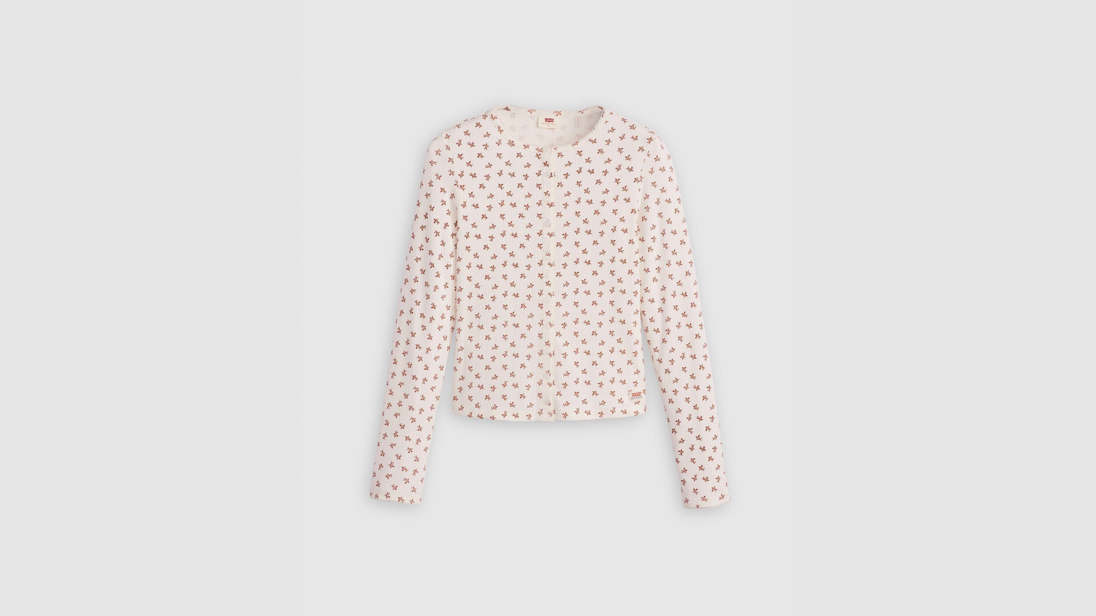 Dry Goods Women's Pointelle Long Sleeve T-Shirt Product Image