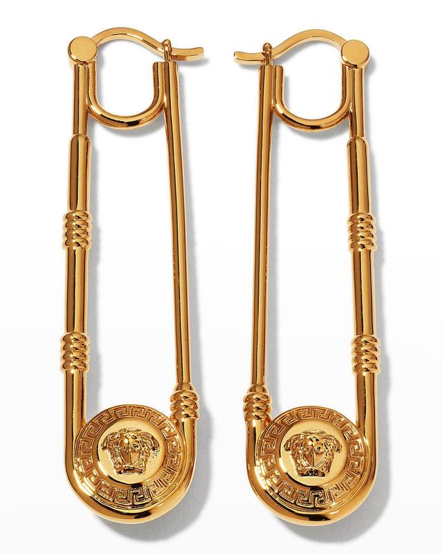 Elongated Medusa Earrings Product Image