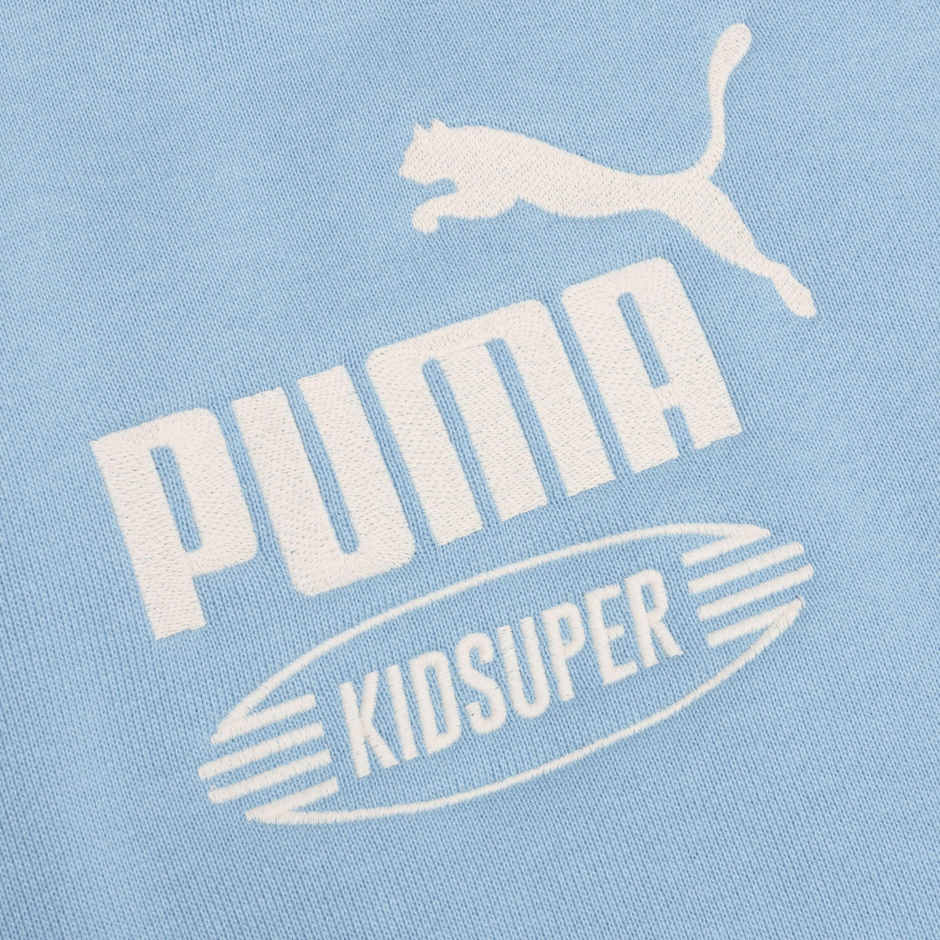 Puma x KidSuper Crew - Blue Male Product Image