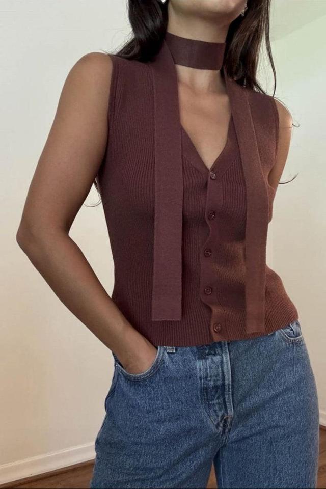 Ribbed Vest Product Image