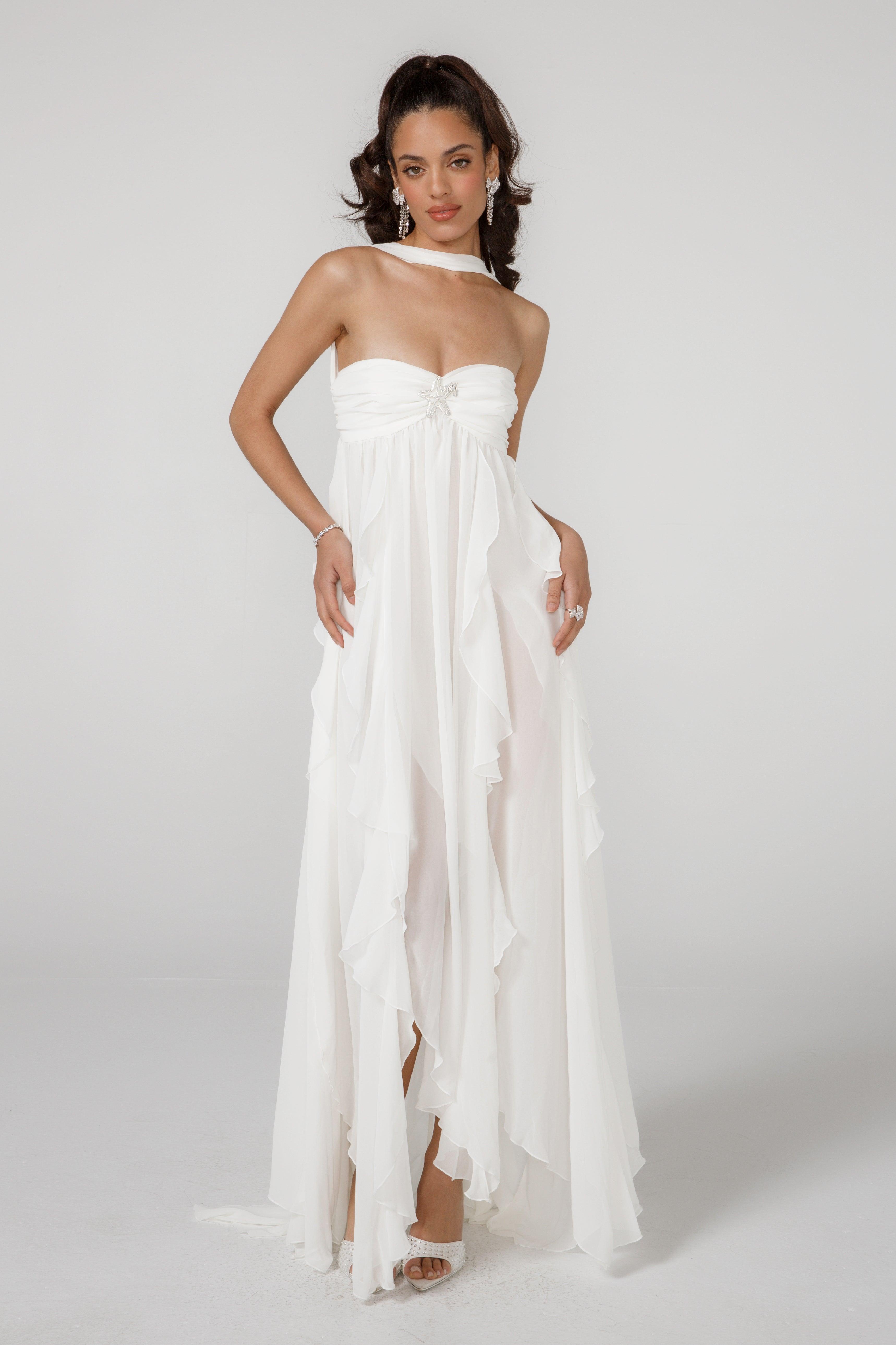 Mariah Dress (White) Product Image