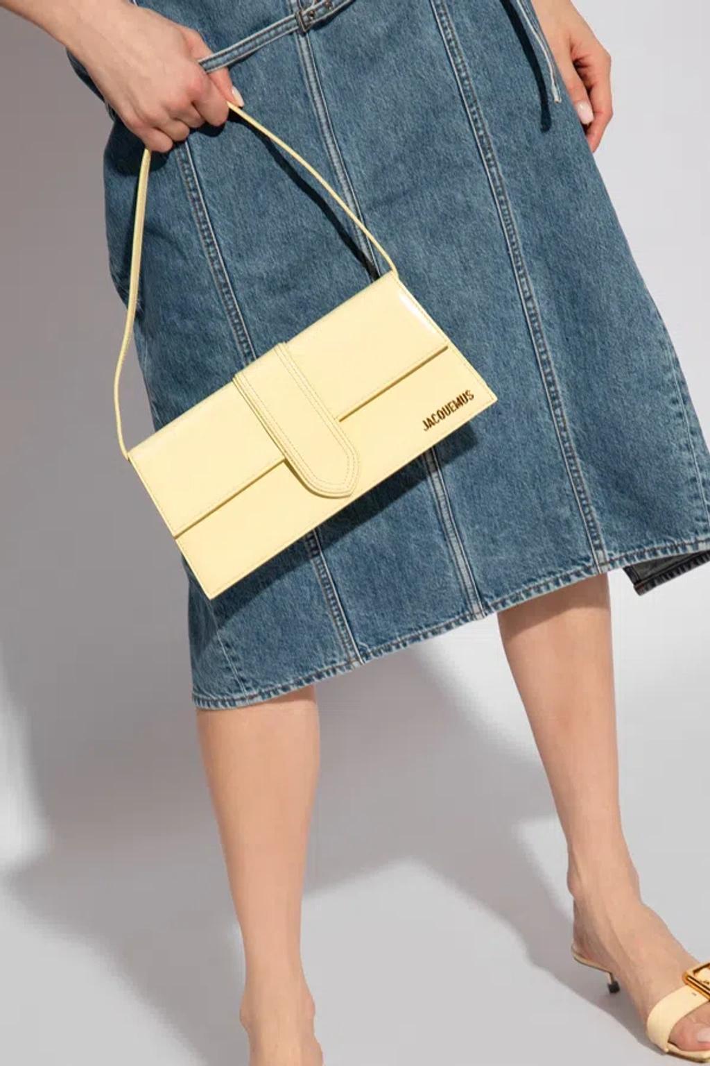 JACQUEMUS Le Bambino Long Shoulder Bags White Product Image