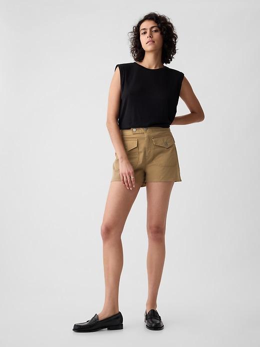 4" Downtown Khaki Shorts Product Image