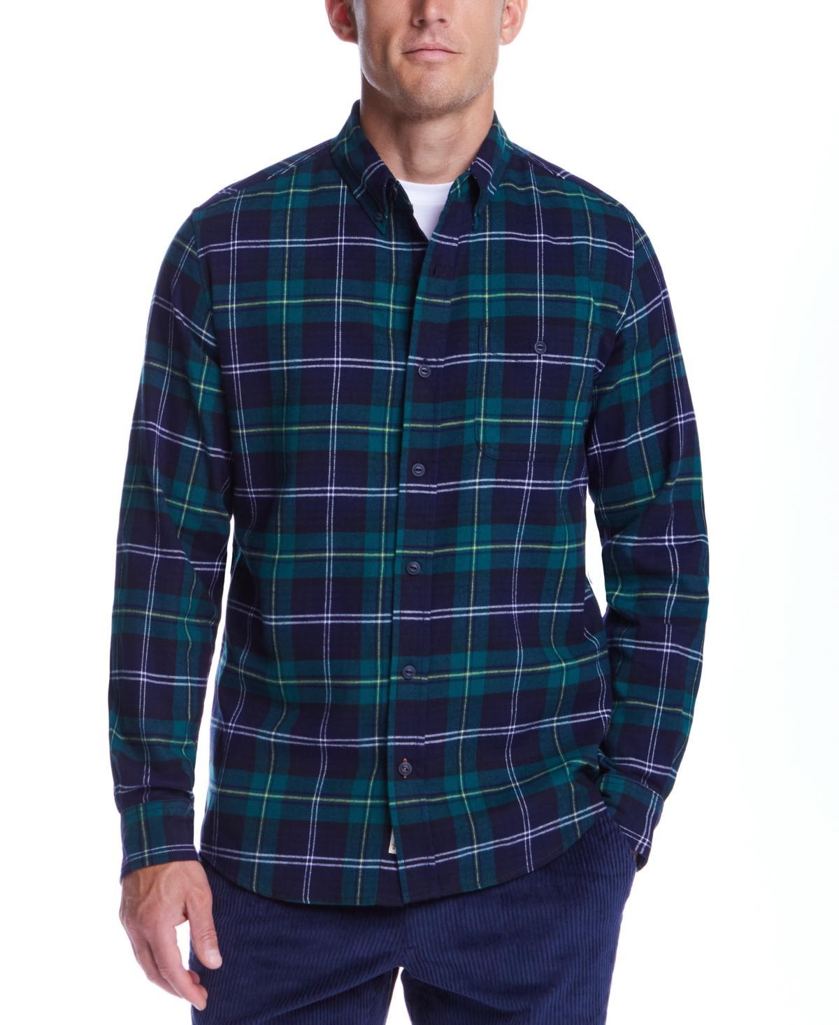 Weatherproof Vintage Mens Plaid Flannel Shirt Product Image