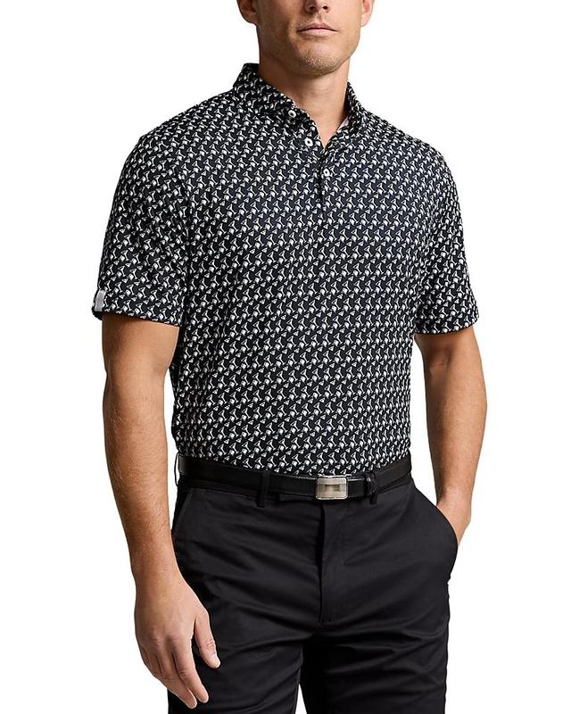 Mens Martini Airflow Short-Sleeve Polo Product Image