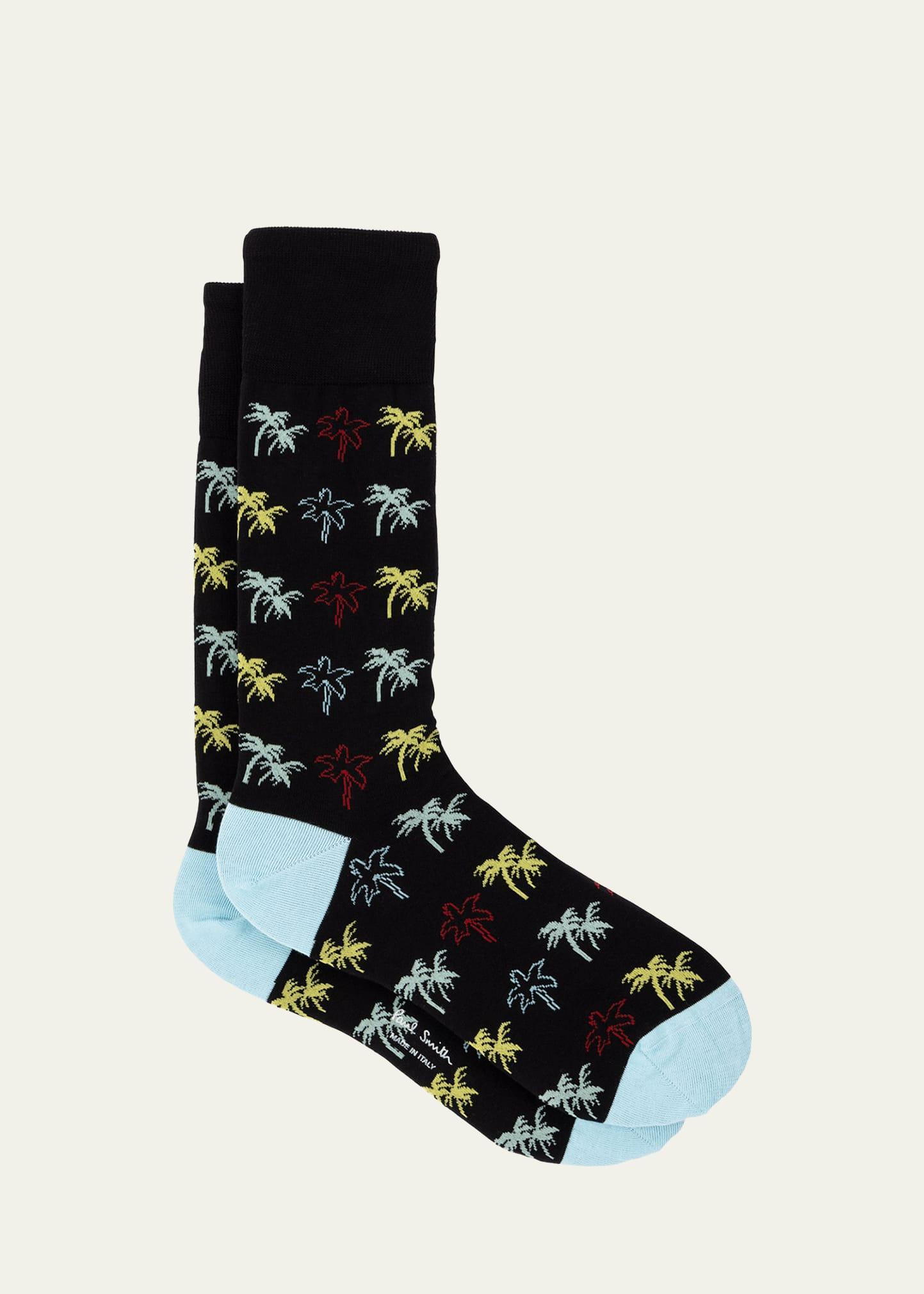 Mens Felix Palm Crew Socks Product Image