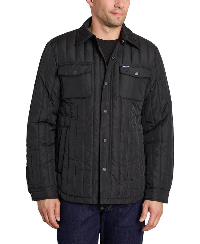 Izod Mens Poly Shacket Product Image