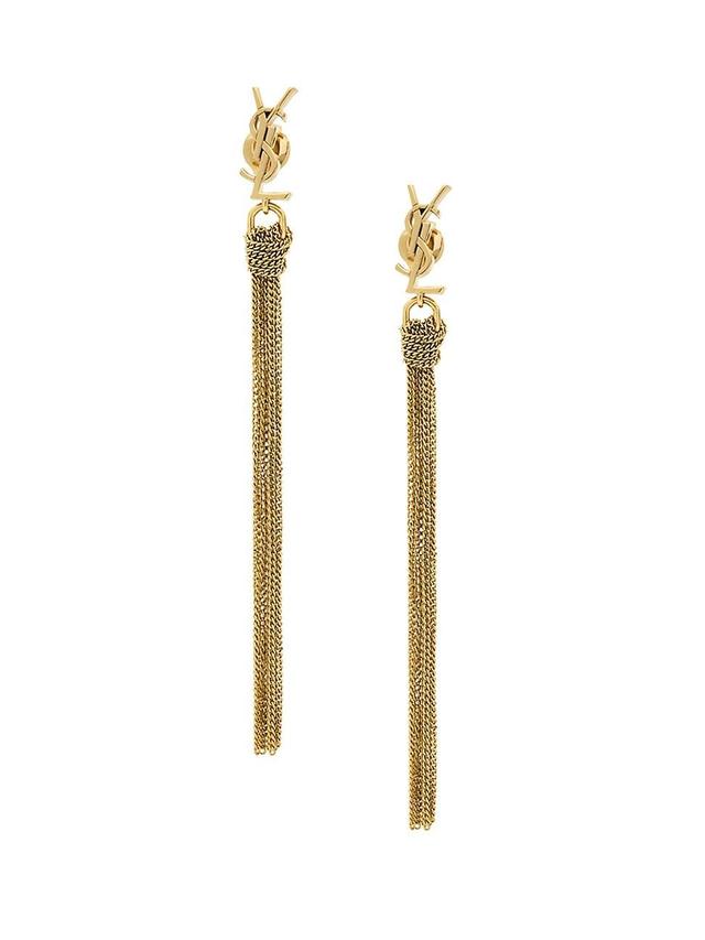 Womens Cassandre Tassel Earrings in Metal Product Image