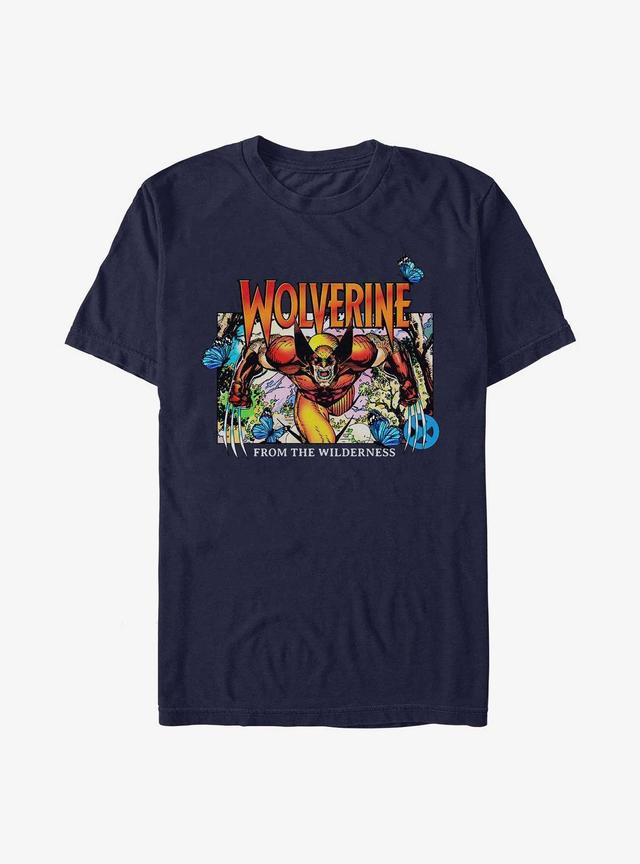 X-Men Wolverine Butterflies T-Shirt Product Image