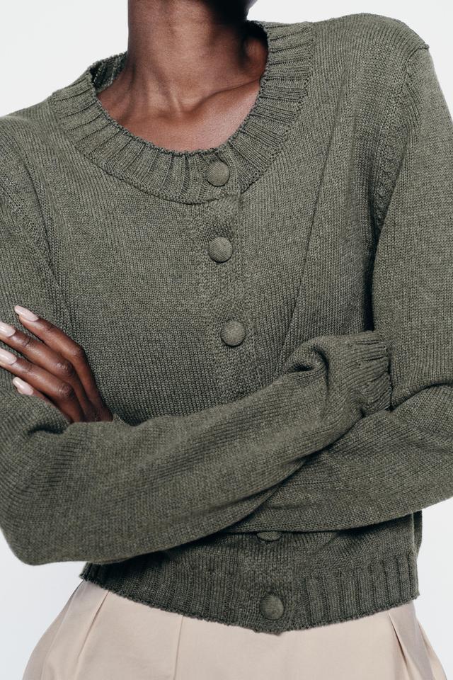 SMOOTH KNIT CARDIGAN Product Image