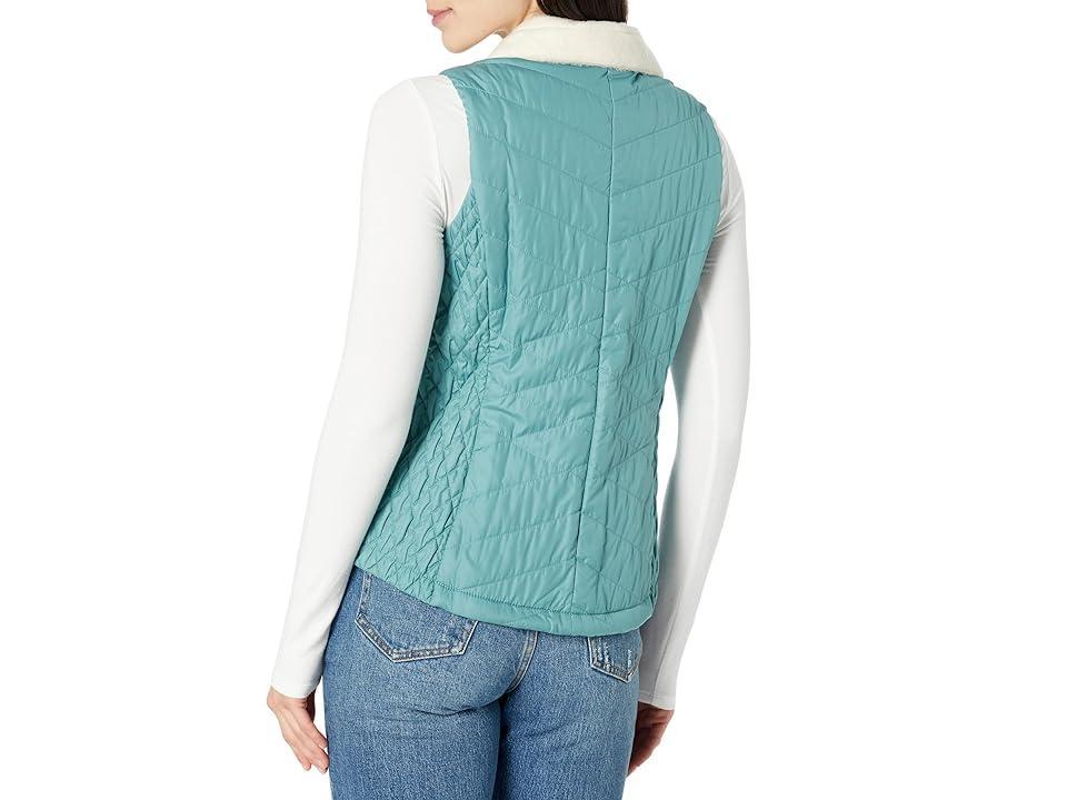 L.L.Bean Petite Fleece Lined Primaloft Vest (Mineral ) Women's Clothing Product Image