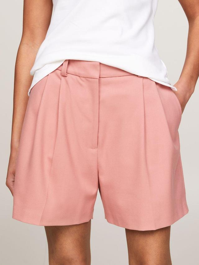 Tommy Hilfiger Women's Pleated Chino Short Product Image