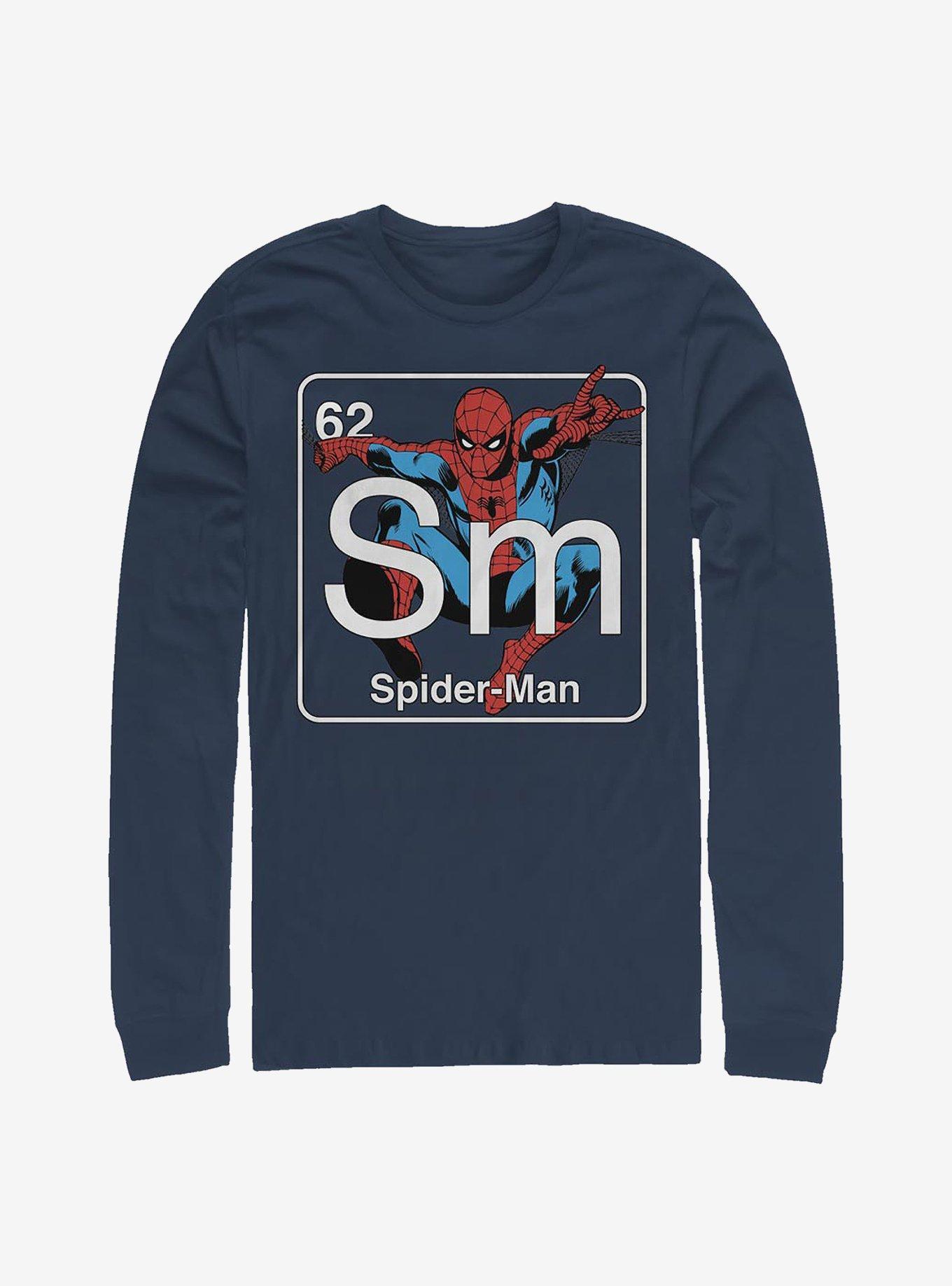 Marvel Spider-Man Periodic Spider Man Long-Sleeve T-Shirt Product Image