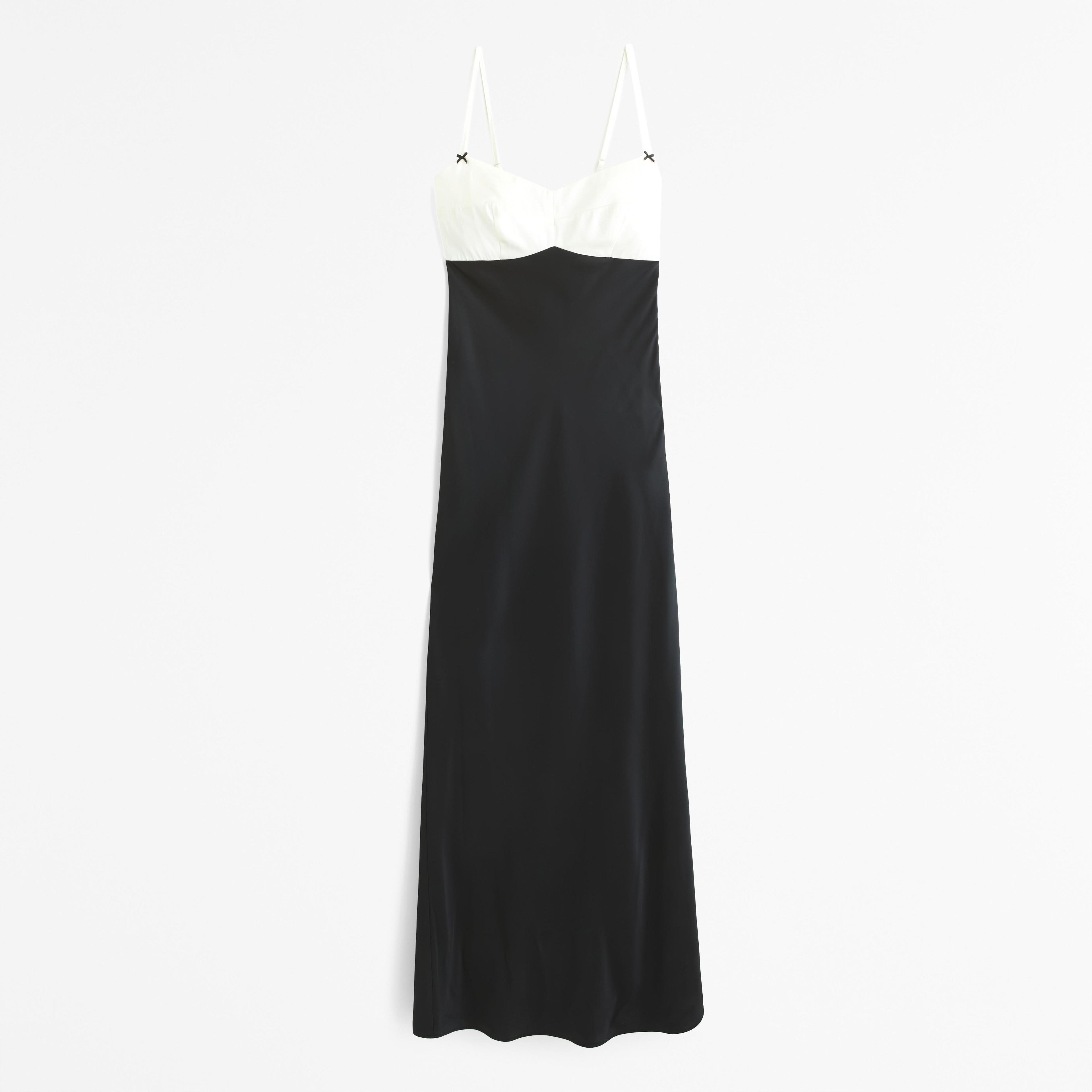 Contrast Bodice Maxi Dress Product Image