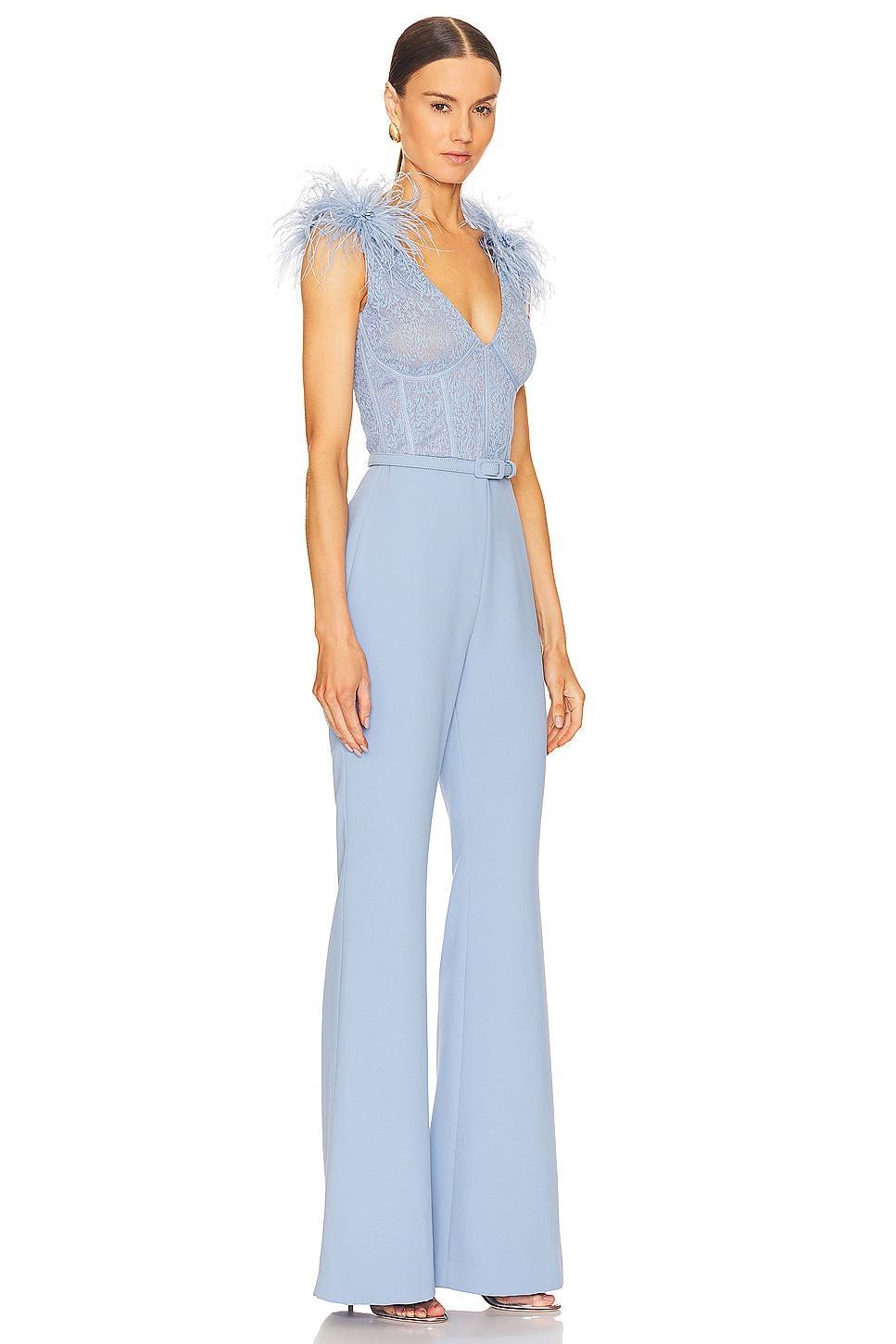 Sleevesless Lace Jumpsuit Nadine Merabi Product Image