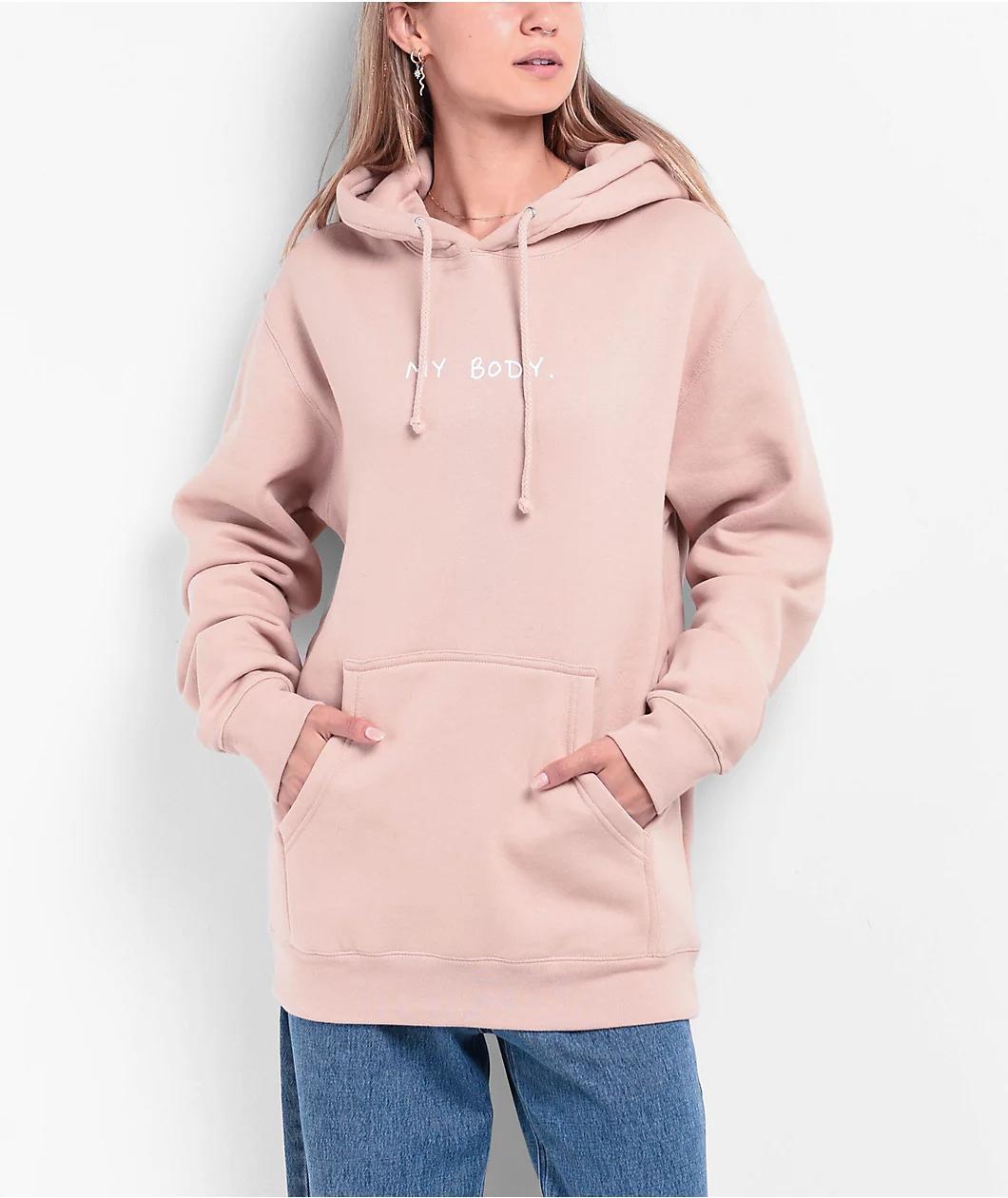 Melodie My Body Pink Hoodie Product Image