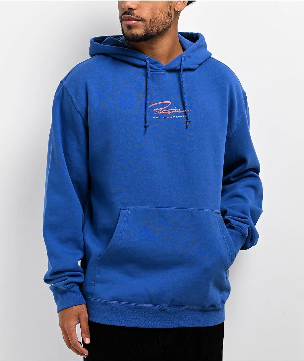 Primitive Velocity Blue Hoodie Product Image