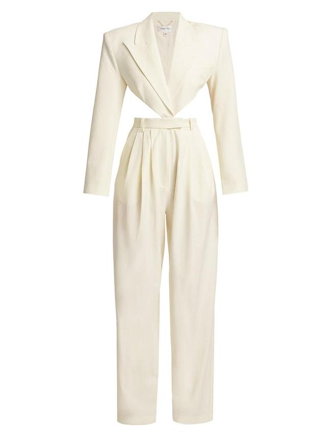 Womens Amschel Cut-Out Wide-Leg Jumpsuit Product Image