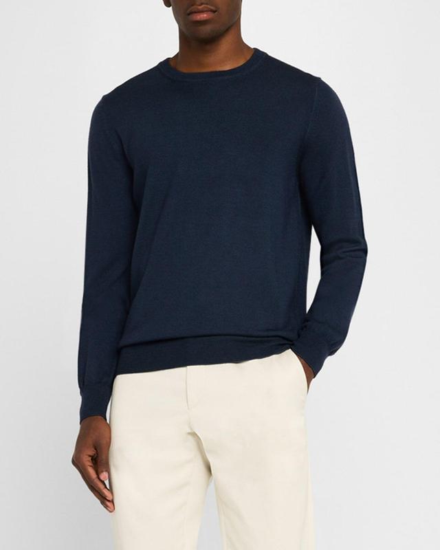 Men's Garment-Dyed Wool Sweater Product Image