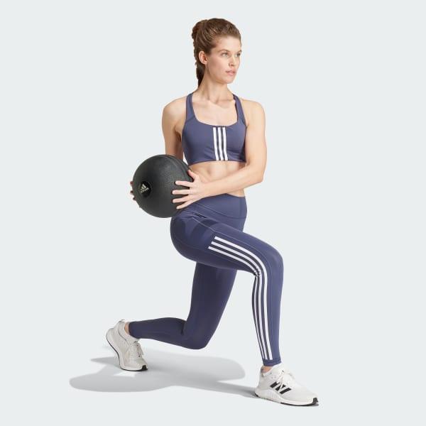 Optime 3-Stripes Full-Length Leggings Product Image