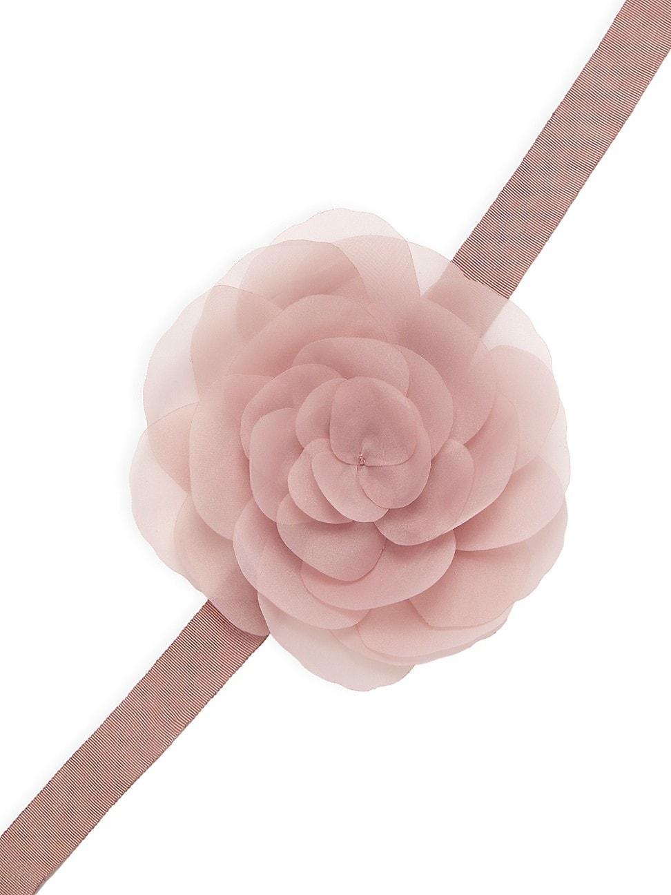 Womens Organza Floral Multi-Purpose Band Product Image