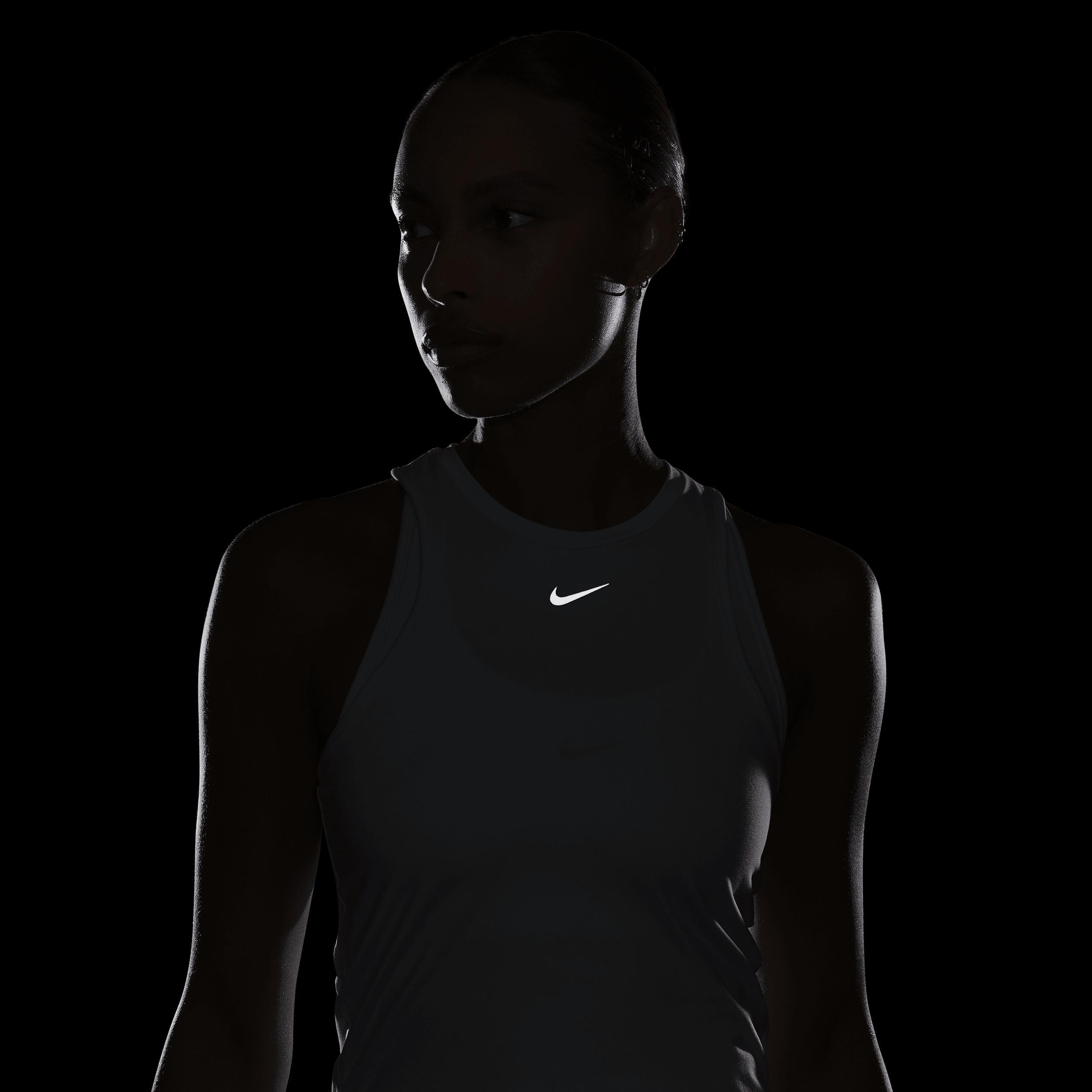 Nike Womens Dri-FIT One Luxe Cropped Tank Top Product Image