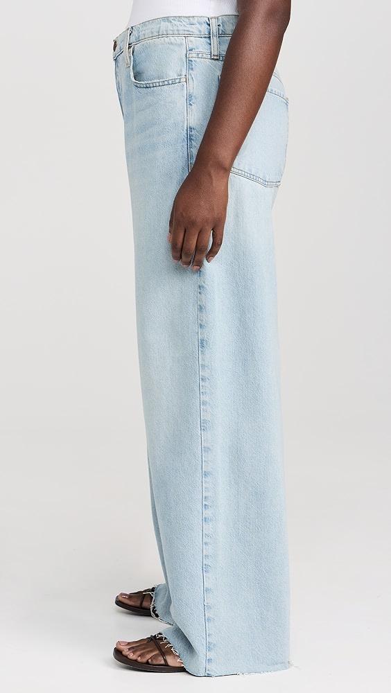 FRAME Le Low Baggy Wide Leg Jeans | Shopbop Product Image