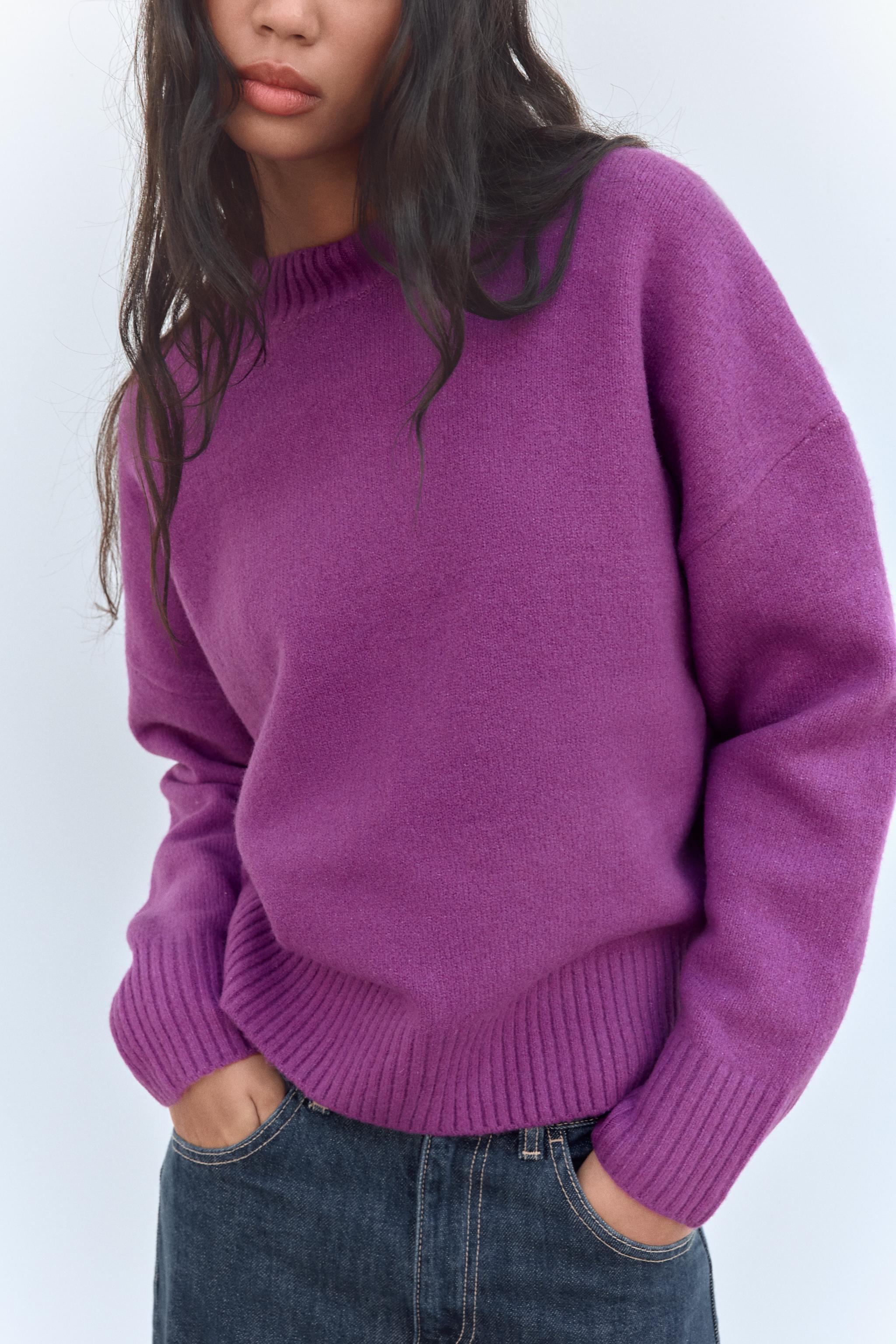 BASIC SOFT KNIT SWEATER Product Image