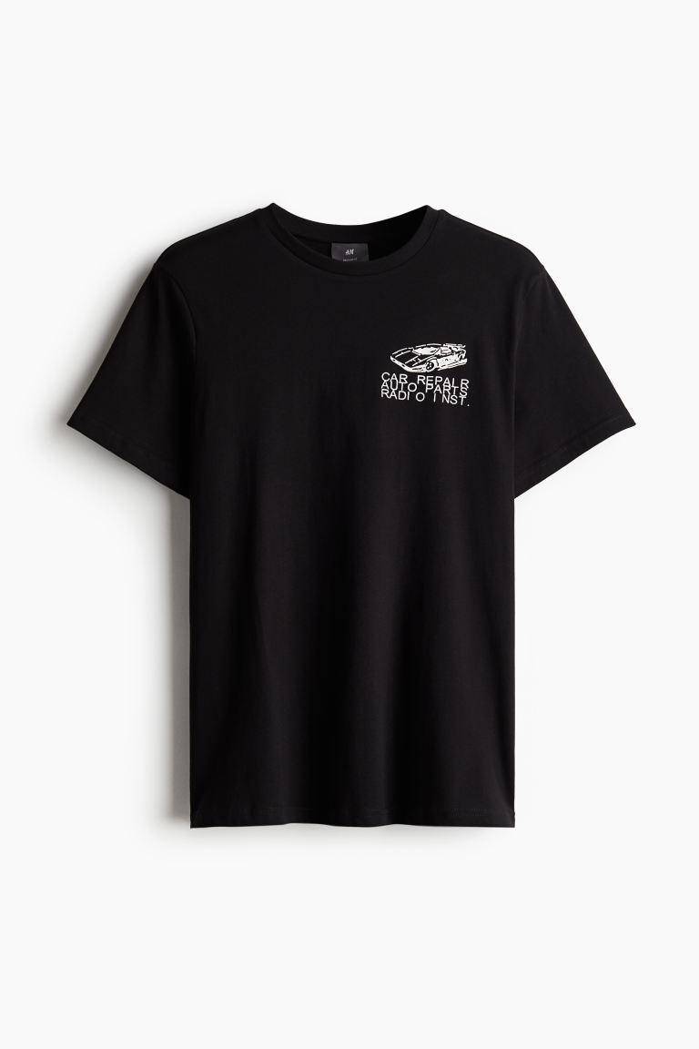 Regular Fit Printed T-shirt Product Image