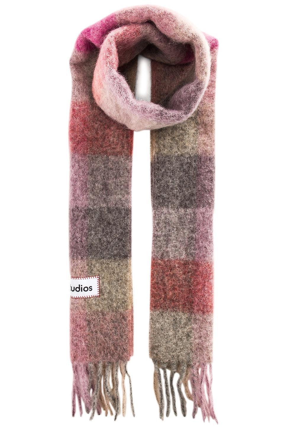 Acne Studios Vally Plaid Alpaca Product Image