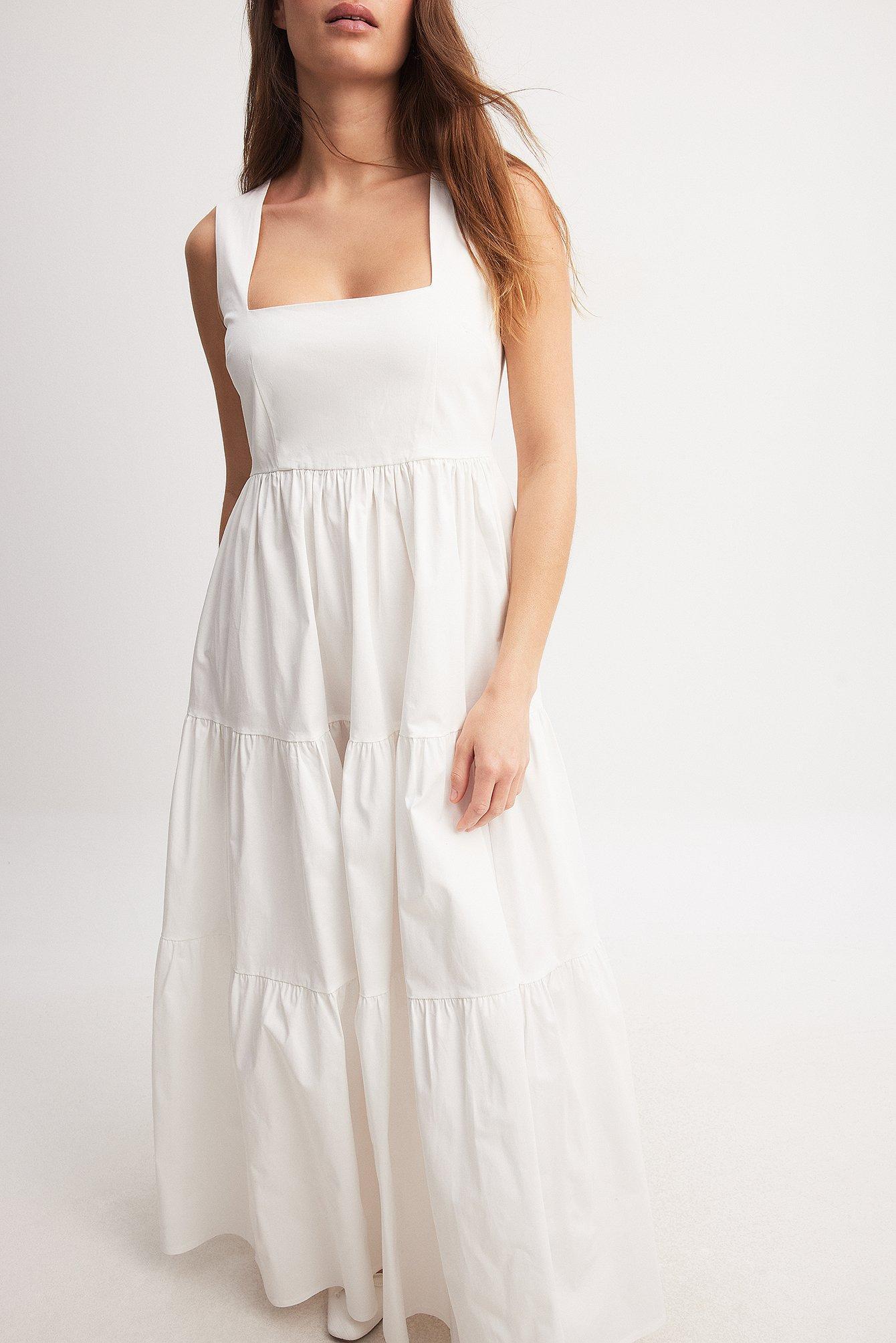 Cotton Volume Maxi Dress Product Image